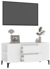 Móvel para TV 102x44,5x50 cm derivados de madeira branco