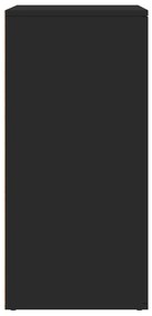 Aparadores 2 pcs 79x38x80 cm derivados de madeira preto