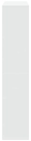 Estante 102x29x143 cm contraplacado branco