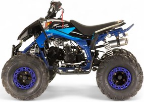 Moto infantil 4 RFZ Falcon Gasolina 140cc R8 semi-automático Azul