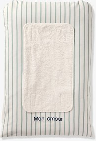 Capa personalizável para colchão de mudas, Hanói verde-salva