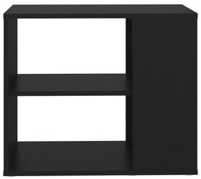 Móvel lateral 60x30x50 cm derivados de madeira preto