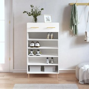 Sapateira 60x35x105 cm derivados de madeira branco