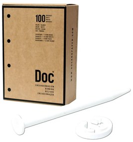 Sistema de Encadernar Branco 100 Un.