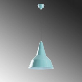 Candeeiro de Teto Saglam – Turquesa – Ø30 h:35 cm