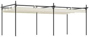 Pérgola com Teto Retrátil Pérgola de Alumínio 588x297x230 cm Pérgola c