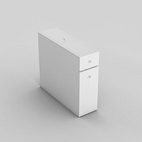 Armário de Casa de Banho Calencia – Branco – 20 cm x 55 cm x 60 cm