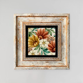 Quadro Decorativo em Moldura TC477862 – Multicolor – 20 x 20 cm