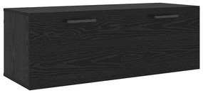Armário de Parede Carvalho preto 100 x 36.5 x 35 cm