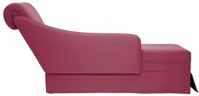 Chaise lounge c/ reforço/apoio de braços direito veludo