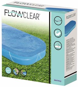 Cobertura de piscina Flowclear 262x175x51 cm