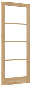porta interna com vidro "ORKDAL" 86x211x4 cm madeira sólida de pinho