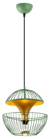 Candeeiro Telmander – Verde – 30 x 30 x 45-135 cm