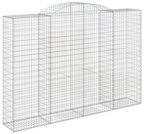 Cestos gabião arqueados 5pcs 300x50x200/220cm ferro galvanizado