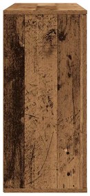 Aparador 90x29,5x65 cm derivados de madeira madeira velha