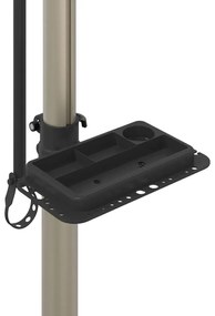 Suporte p/ reparar bicicletas ajustável 120-165 cm alumínio