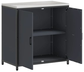 Armário de Armazenamento para Cozinha Antracite 60 x 50 x 92 cm
