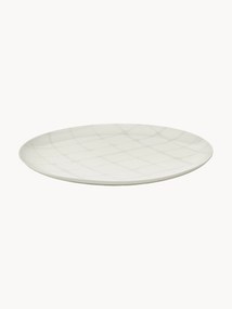 Serax x Kelly Wearstler, Prato de sobremesa em porcelana Zuma, conjunto de 2