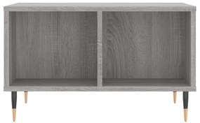 Mesa de centro 60x50x36,5 cm derivados de madeira cinza sonoma