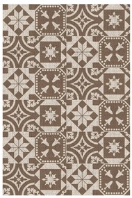 Tapete de exterior 182x122 cm azulejos portugueses