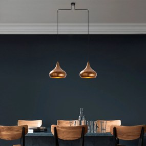 Candeeiro de Teto Muba – Patina – 95 x 26 x 141 cm