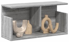 vidaXL Armário de parede 60x20x30 cm deriv. madeira cinzento sonoma