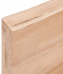 Prateleira de parede 100x40x(2-6) cm carvalho tratado castanho