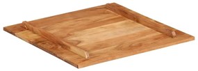 Tampo de mesa madeira de acácia maciça 15-16 mm 60x60 cm
