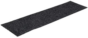 Tapetes de escada adesivos 30 pcs 76x20 cm retangular cinzento