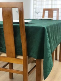 Toalha de mesa Algodão Verde Flor 100x150