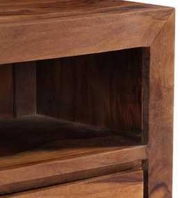 Móvel de TV 120x30x40 cm madeira acácia maciça