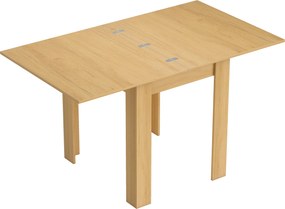 HOMCOM Mesa de Jantar Extensível 70/140 x 80 cm Mesa de Jantar Moderna para 4–6 Pessoas Compacta para Cozinha Sala de Jantar | Aosom Portugal