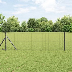 Cerca Euro Cinza 0.6x50 m Aço