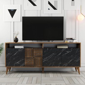 Console Milan – Walnut Black – 180 cm x 78 cm x 35 cm