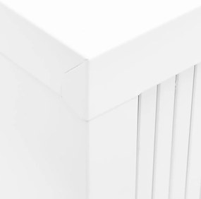 Armário com porta deslizante aço 90x40x90 cm branco