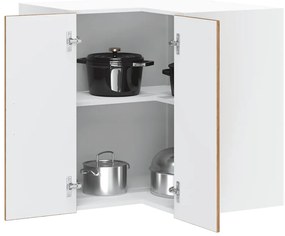 vidaXL Armário canto parede cozinha Porto madeira madeira velha