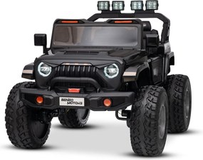 Jipe elétrico para crianças OFFRIDE 4x4 2 Lugares 24V bateria de litio, Rodas Grandes EVA com suspensão nas rodas traseiras, controlo remoto, luzes LE