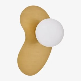 Arandela De Banheiro Travis Em Aço Inoxidável Dourado - Sklum