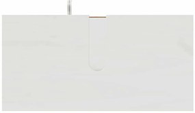 Conjunto de Móveis para Banheiro com gaveta 5 pcs Branco antigo