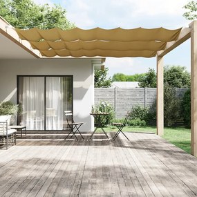 Toldo vertical 60x420 cm tecido oxford bege