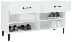 Sapateira 102x35x55 cm derivados de madeira branco
