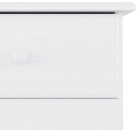 Aparador ALTA 77x35x73 cm madeira de pinho maciça branco