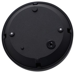 Candeeiro de Parede Exterior Preto Redondo IP65 - Target