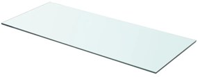 Prateleira de vidro 70x30 cm transparente