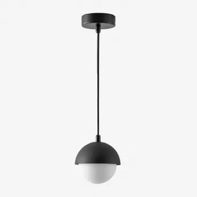 Luminária De Teto De Ferro Birgit Para Banheiro Preto - Sklum