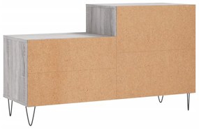 Sapateira 102x36x60 cm derivados de madeira cinzento sonoma