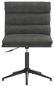 Cadeiras de jantar 2 pcs couro artificial preto