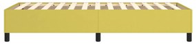 Estrutura de cama 90x190 cm tecido verde