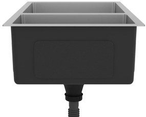 Lava-louça de cozinha aço inoxidável