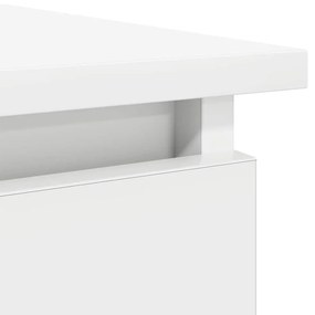 Mesa consola com gavetas 85,5x38,5x74,5 cm branco